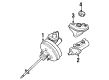 Mercury Cougar Brake Booster Diagram - F7RZ-2005-AA