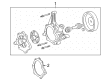 Lincoln LS Water Pump Diagram - 6U2Z-8501-E