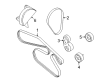 2006 Mercury Milan Serpentine Belt Diagram - 6E5Z-8620-AE