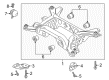 Ford Mustang Axle Beam Diagram - JR3Z-5035-L