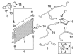 2017 Lincoln MKC Radiator Diagram - FV4Z-8005-A