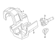 2006 Lincoln Navigator Steering Column Cover Diagram - 4L7Z-3530-AAA