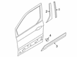 2022 Ford Transit Connect Door Moldings Diagram - DT1Z-6120878-BC