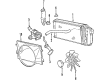 1998 Ford Expedition Fan Blade Diagram - F65Z-8600-AA