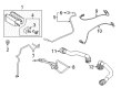 2014 Ford Fiesta PCV Valve Hose Diagram - CM5Z-6758-C