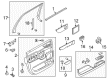 2023 Lincoln Navigator Door Moldings Diagram - JL1Z-7825557-AA