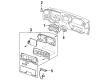 Ford Crown Victoria Instrument Cluster Diagram - 1W7Z-10849-AA
