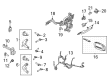 2023 Ford Maverick Door Handle Diagram - M1PZ-7822404-FAPTM
