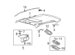 Mercury Sun Visor Diagram - AE5Z-5404104-AA