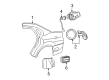 2005 Ford Taurus Fuel Filler Housing Diagram - 1F1Z-5427936-AA