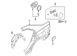 2007 Lincoln MKZ Fuel Filler Housing Diagram - 6E5Z-5427936-A