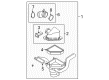 2009 Ford Focus Air Filter Box Diagram - 8S4Z-9661-A