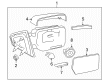 Lincoln Mark LT Car Mirror Diagram - 7L3Z-17K707-K