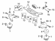 2020 Ford Mustang Underbody Splash Shield Diagram - FR3Z-6C038-A