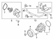 2019 Ford Transit Connect Cooling Hose Diagram - JX6Z-8597-B