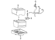 2002 Mercury Mountaineer Battery Cable Diagram - 2L2Z-14300-AA