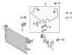 Ford Taurus Oil Cooler Hose Diagram - AG1Z-7R081-B