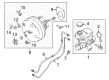 2017 Ford F-150 Brake Booster Vacuum Hose Diagram - JL3Z-2420-AB