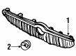 Mercury Villager Grille Diagram - 1F5Z-8200-AA