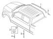 2017 Ford F-350 Super Duty Door Moldings Diagram - FL3Z-1829076-AC