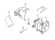 2011 Mercury Milan Alternator Diagram - 9E5Z-10346-A