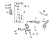 Ford Explorer Sport Trac Shock Absorber Diagram - 7A2Z-18124-DB