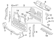 2018 Ford Edge Air Deflector Diagram - FT4Z-8326-A