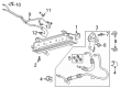 Lincoln Navigator Automatic Transmission Oil Cooler Line Diagram - JL3Z-7890-G