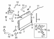 Lincoln MKT Air Deflector Diagram - AA8Z-8349-A