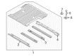 Ford F-150 Floor Pan Diagram - JL3Z-9611215-A