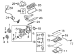 Ford F-250 Super Duty Oil Pump Diagram - 4C3Z-6608-B