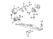2010 Ford F-150 Motor And Transmission Mount Diagram - AL3Z-6038-F