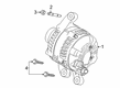 2019 Ford Transit Connect Alternator Diagram - KV6Z-10346-C