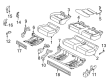 Ford F-150 Lightning Seat Cover Diagram - NL3Z-1663805-SE