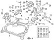 Lincoln Zephyr Engine Mount Diagram - 9E5Z-6061-D