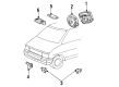 1995 Ford Aerostar Air Bag Diagram - F59Z-11043B13-A