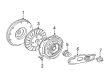 2003 Ford F-250 Super Duty Clutch Disc Diagram - 1C3Z-7563-EARM