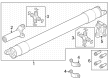 2023 Ford F-350 Super Duty Driveshaft Yokes Diagram - PC3Z-4865-A