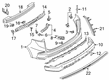 Ford Edge Bumper Diagram - KT4Z-17906-DB