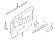 Mercury Mariner Armrest Diagram - 5E6Z-7824100-AAB