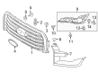 2016 Ford F-150 Grille Diagram - FL3Z-8200-VPTM