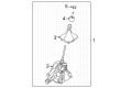 2022 Ford Bronco Automatic Transmission Shifter Diagram - MB3Z-7210-N