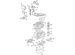 Ford Escort Timing Cover Diagram - F8CZ-6019-AA