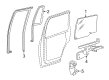 2013 Ford Expedition Window Regulator Diagram - BL1Z-7827001-A