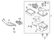 2014 Ford Transit Connect Air Filter Box Diagram - FV6Z-9661-B