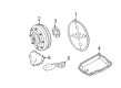 2007 Mercury Milan Transmission Assembly Diagram - 7E5Z-7000-AERM