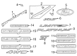 2020 Ford Explorer Emblem Diagram - LB5Z-9942528-B