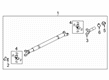 2020 Lincoln Aviator CV Boot Diagram - L1MZ-4421-A