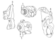 2001 Ford F-250 Super Duty Alternator Diagram - 4U2Z-10V346-FSRM