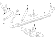 Ford F-350 Super Duty Sway Bar Link Diagram - DC3Z-5K484-B